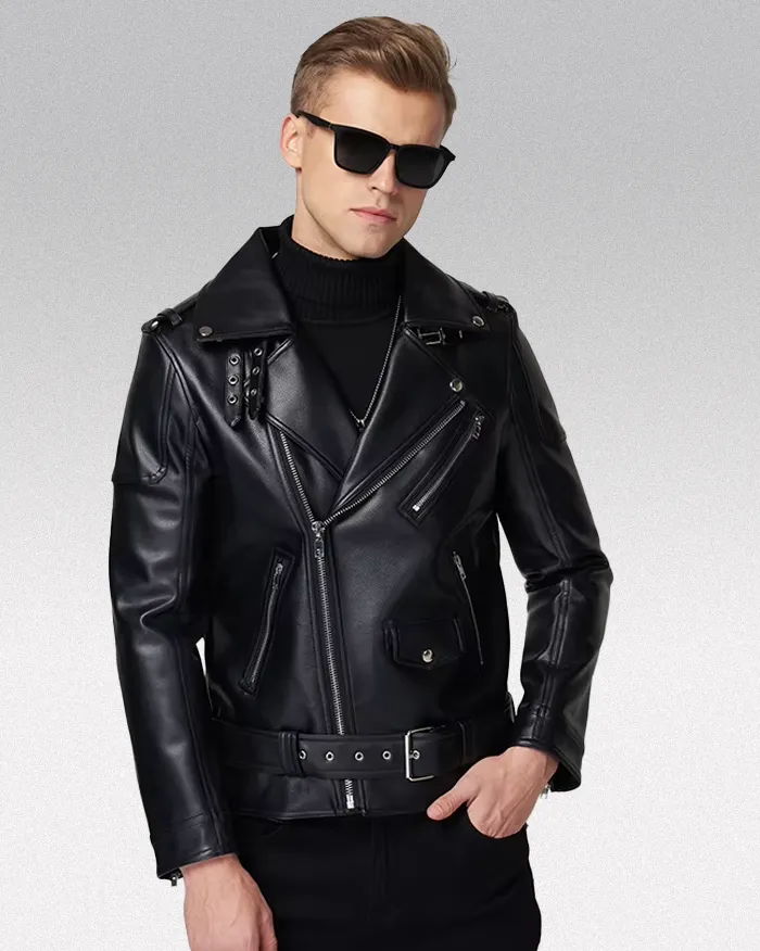Classic Biker Jacket "Shigara" - Image 4