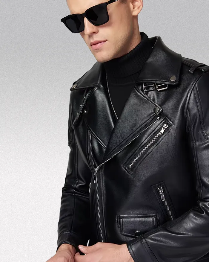 Classic Biker Jacket "Shigara" - Image 5