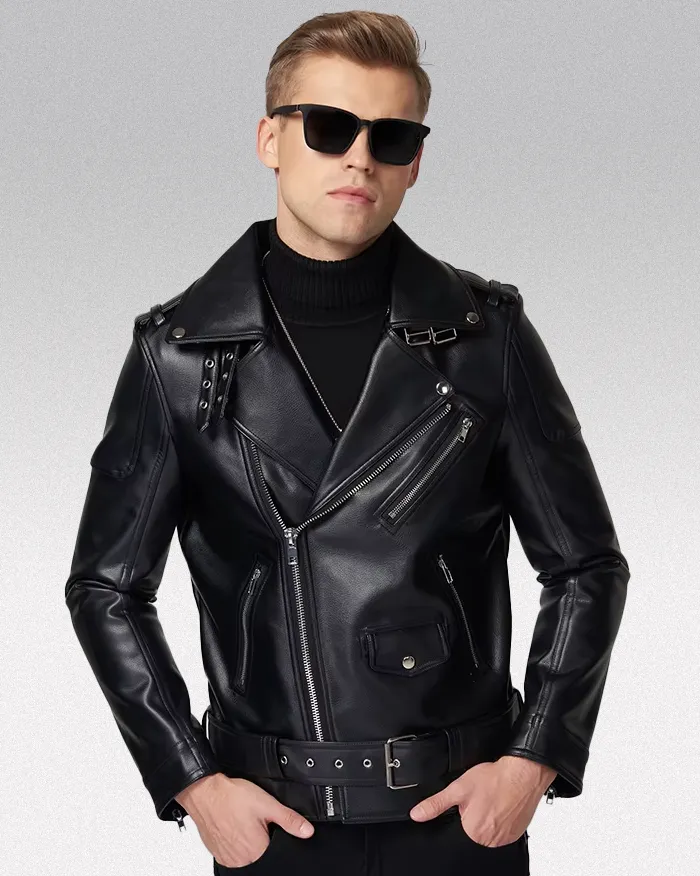 Classic Biker Jacket "Shigara" - Image 7