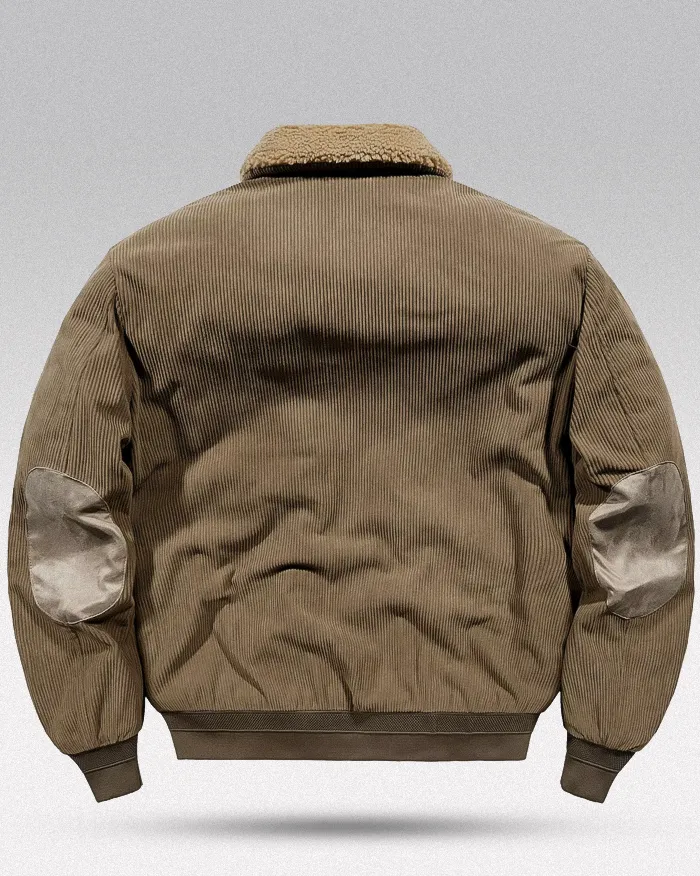 Corduroy Bomber jacket "Mashura" - Image 4