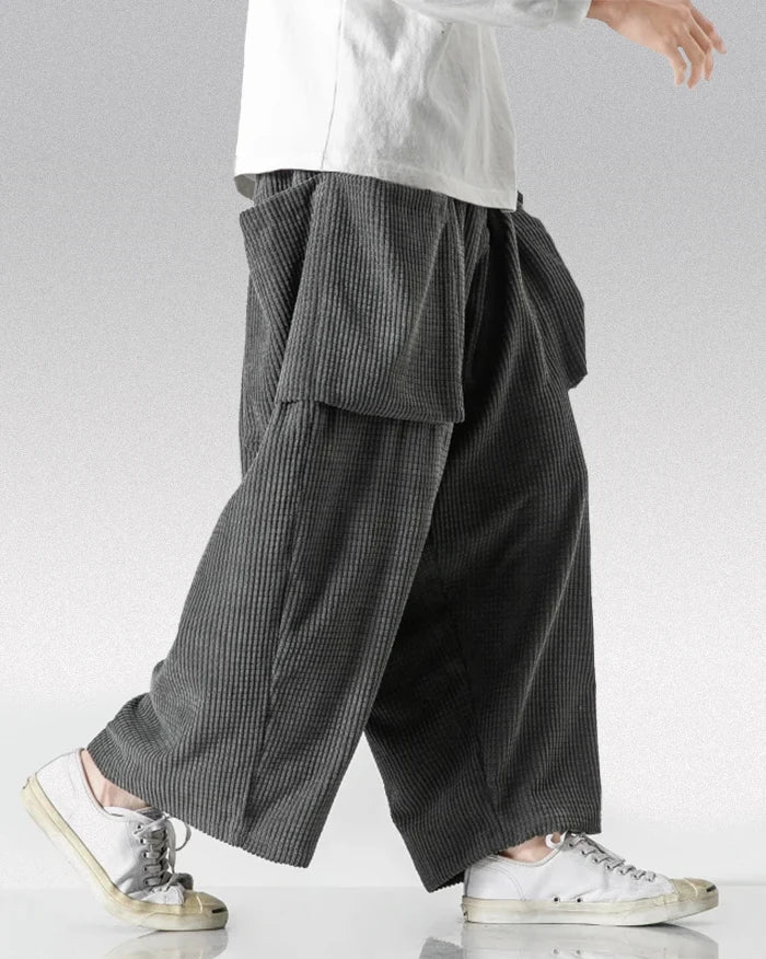 Corduroy cargo pants "Sakai"