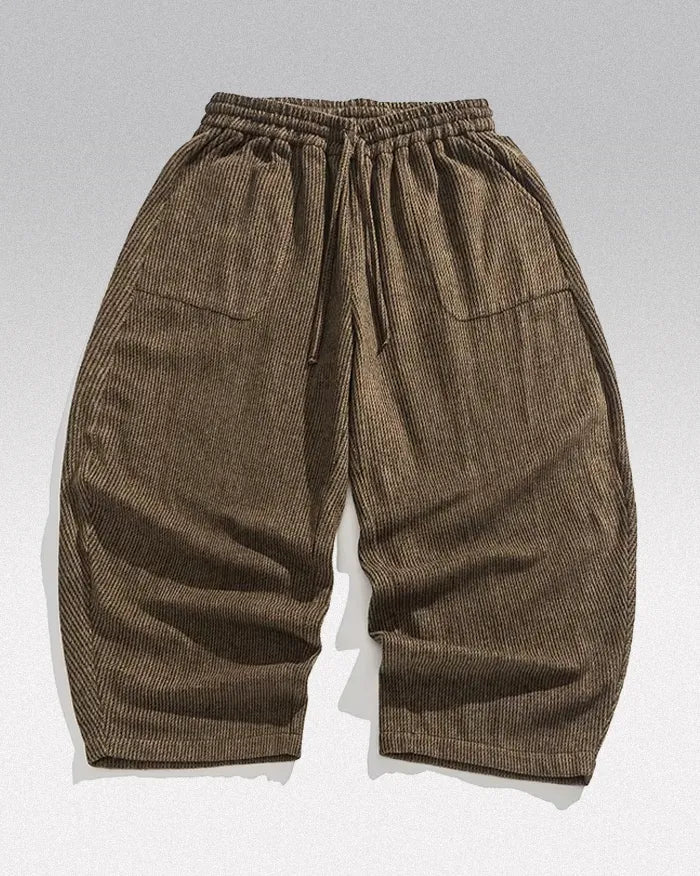 Corduroy pants wide leg "Okaichi" - Image 6