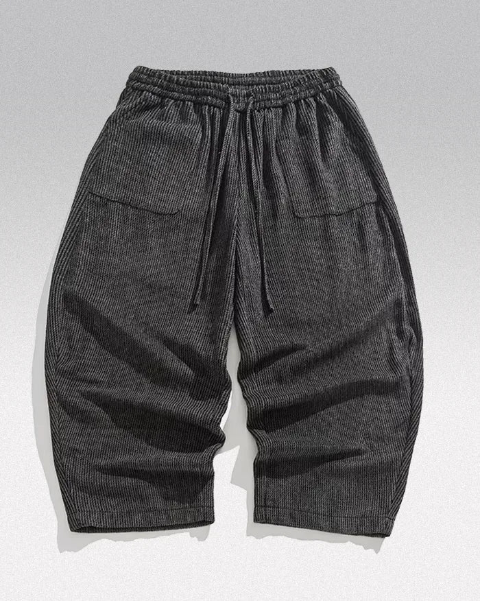 Corduroy pants wide leg "Okaichi" - Image 8
