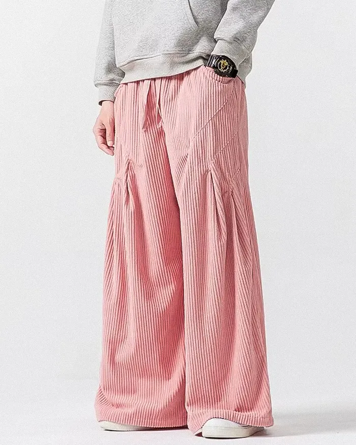 Corduroy wide pants "Zugawa" - Image 16