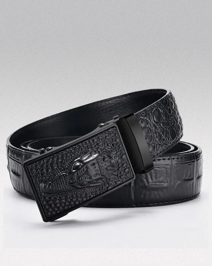 Crocodile Pattern belt "Ina" - Image 2