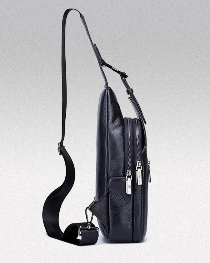 Cross body leather bag "Kyotana" - Image 3