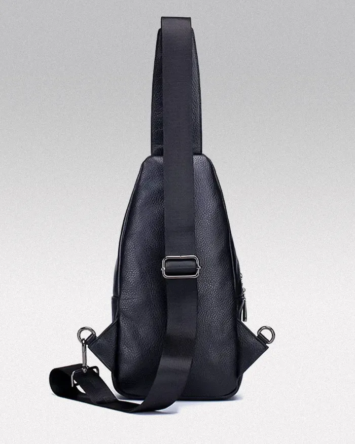 Cross body leather bag "Kyotana" - Image 4
