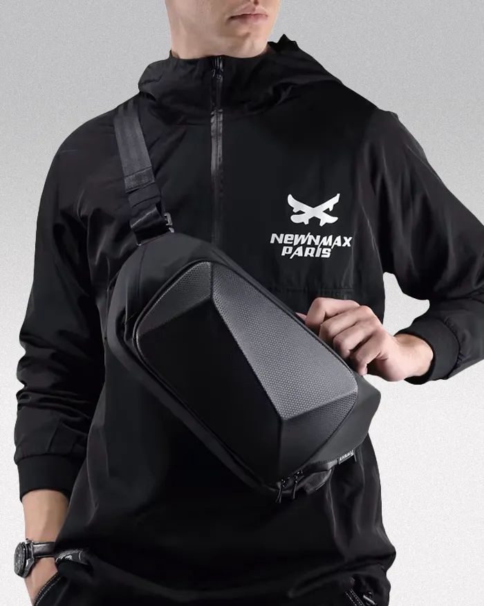 Crossbody bag with usb charging port "Kyogo" - Image 2