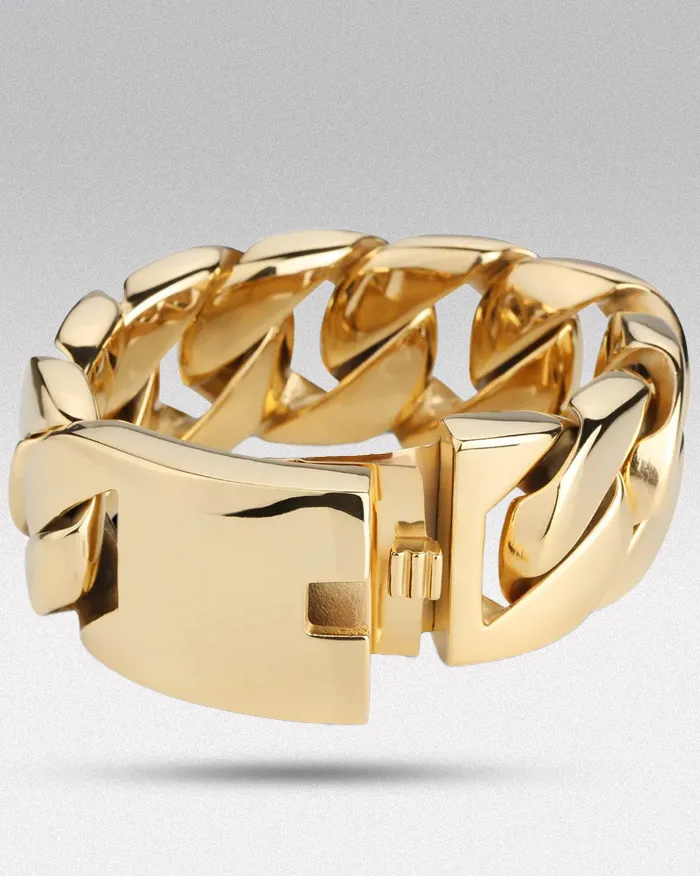 Cuban link bracelet men "Phantom" - Image 2