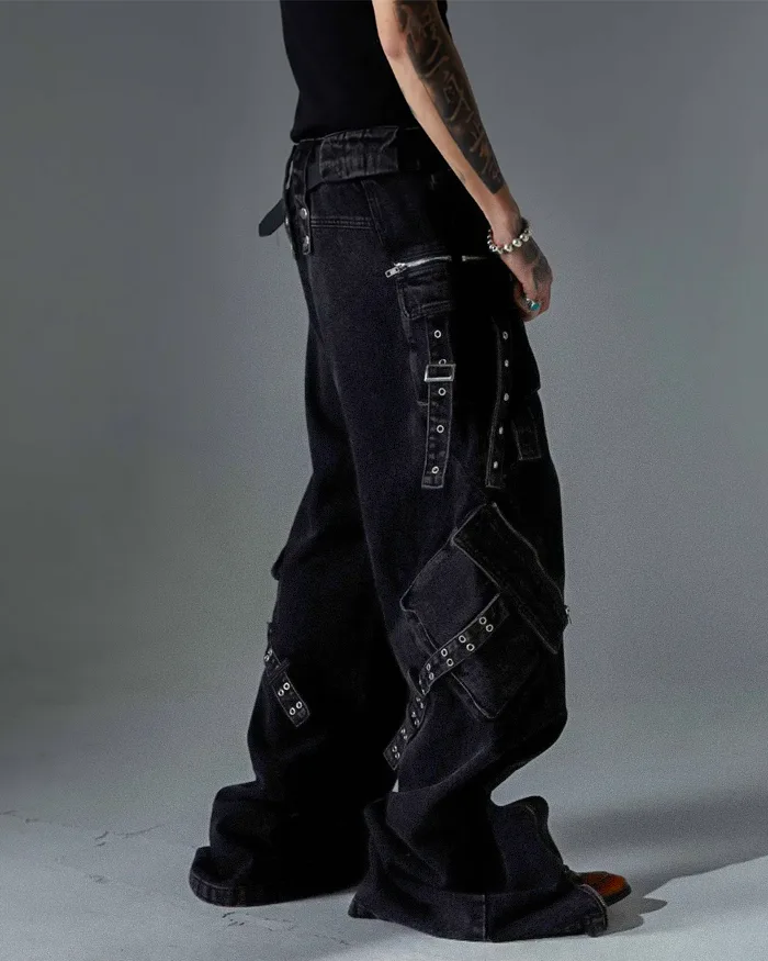 Cyber Y2k jeans "Kitachi" - Image 4