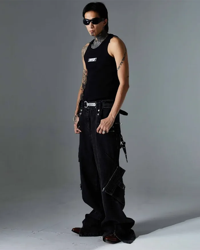 Cyber Y2k jeans "Kitachi" - Image 5