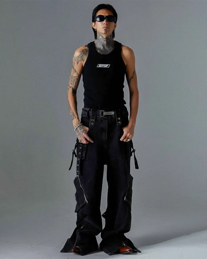 Cyber Y2k jeans "Kitachi" - Image 7