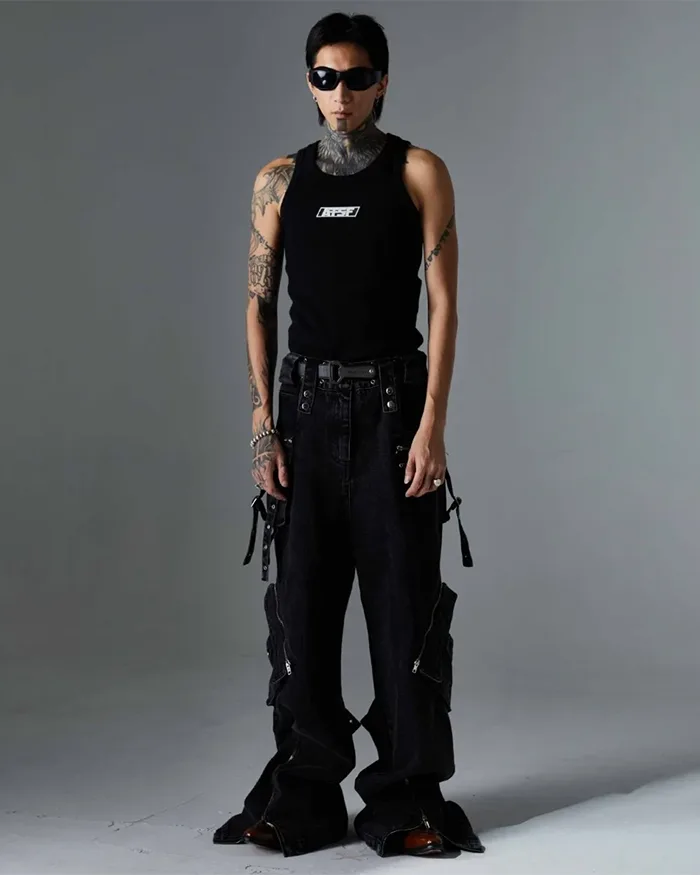 Cyber Y2k jeans "Kitachi" - Image 8