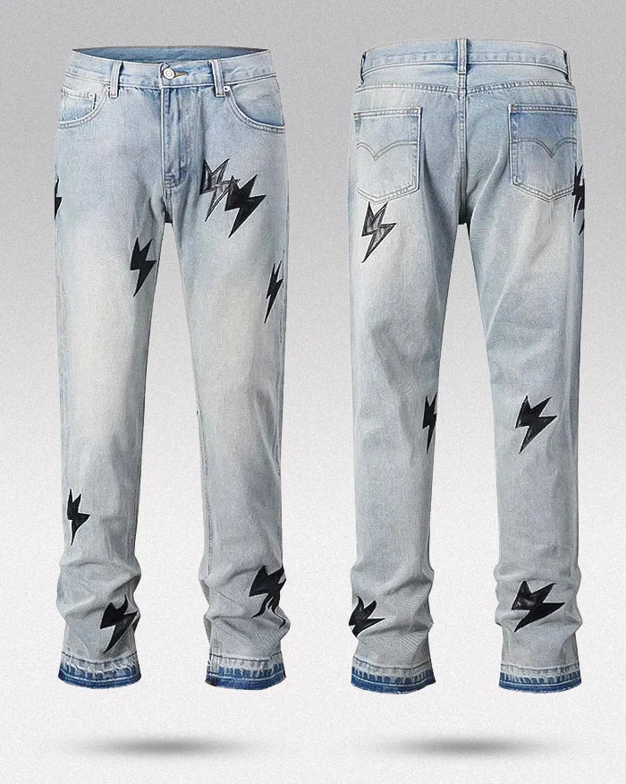 Cyber Y2k jeans men's "Itako" - Image 4