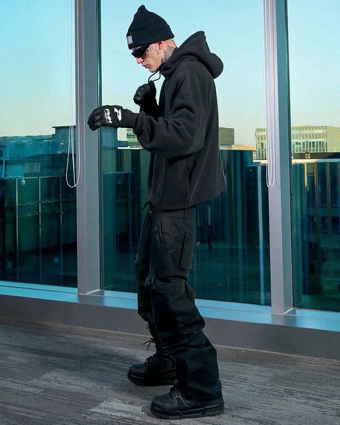 Cyberpunk black pants "Kaichi" - Image 10