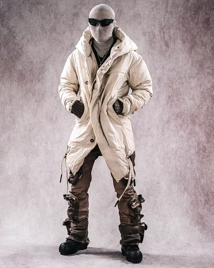 Cyberpunk coat "Nomiko" - Image 4