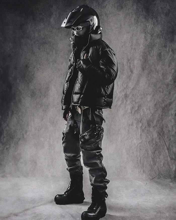Cyberpunk Down Jacket "Miawaji" - Image 11