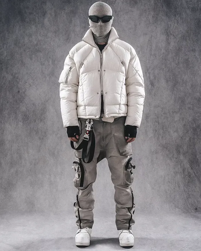 Cyberpunk Down Jacket "Miawaji" - Image 15