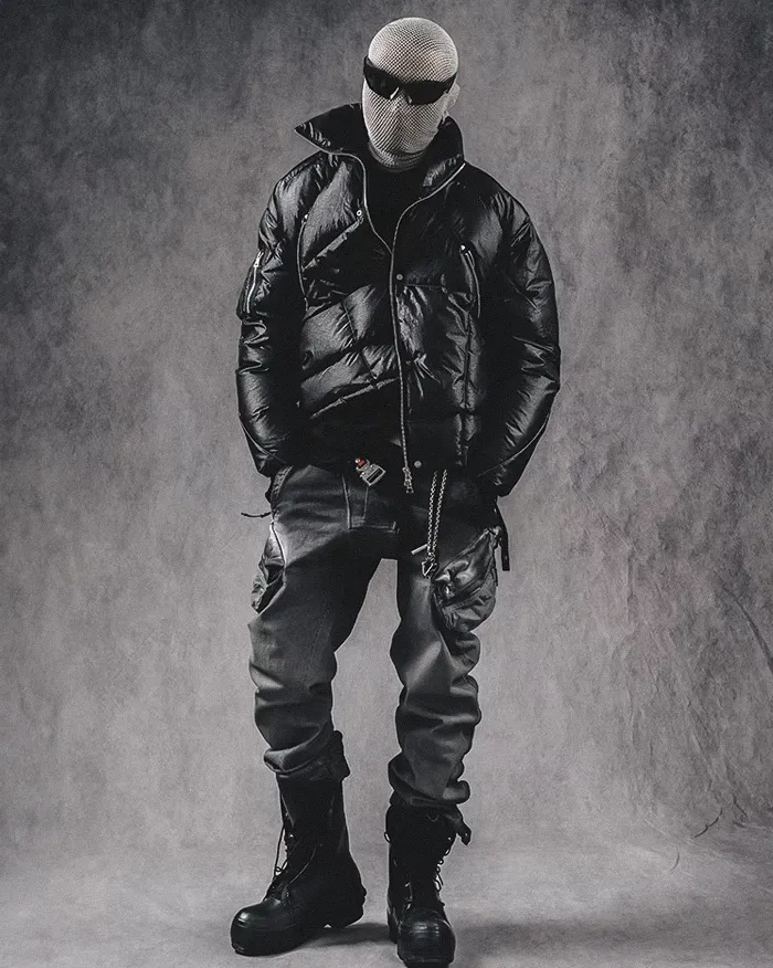 Cyberpunk Down Jacket "Miawaji" - Image 3