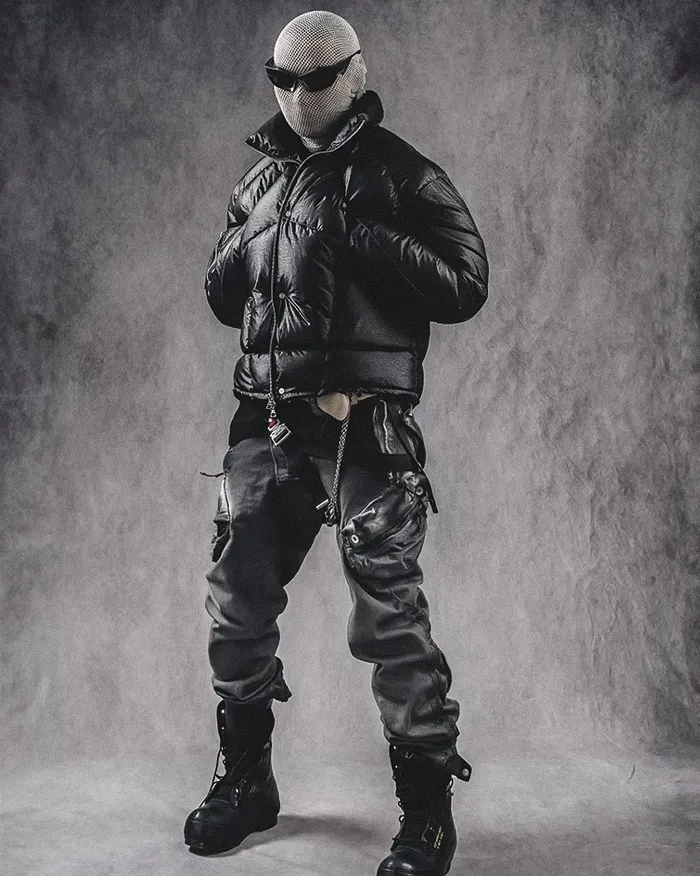 Cyberpunk Down Jacket "Miawaji" - Image 6