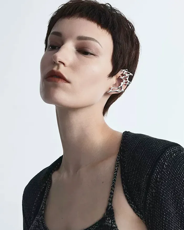 Cyberpunk Ear Clip "Shyron" - Image 3