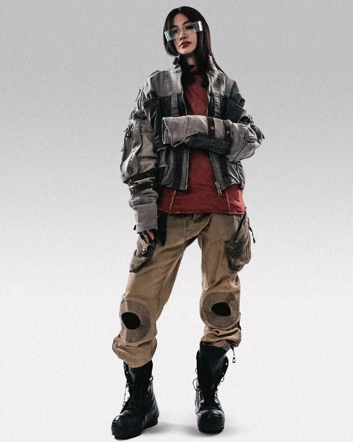 Cyberpunk futuristic jacket "Tsukubu" - Image 10