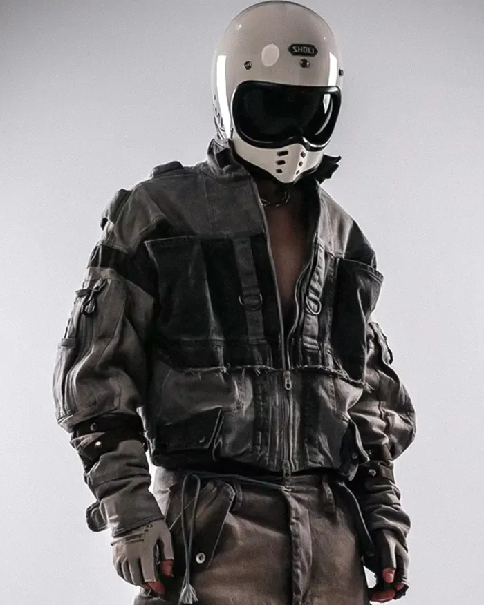 Cyberpunk futuristic jacket "Tsukubu" - Image 11