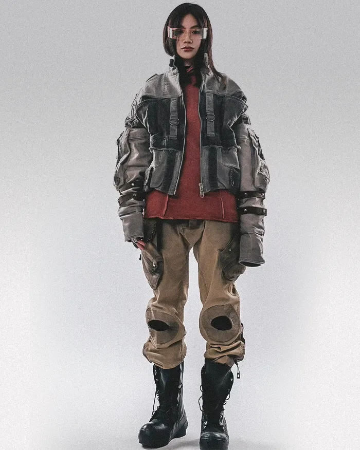 Cyberpunk futuristic jacket "Tsukubu" - Image 12