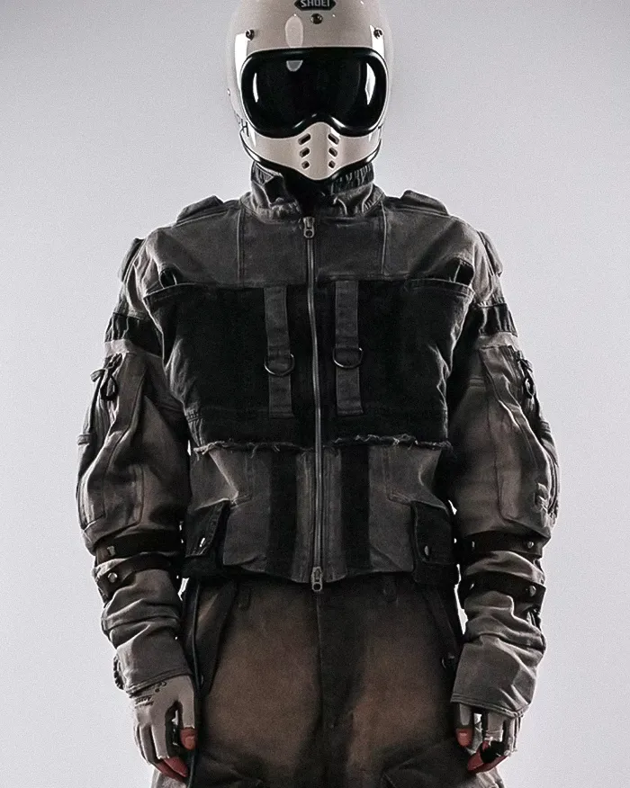 Cyberpunk futuristic jacket "Tsukubu" - Image 14