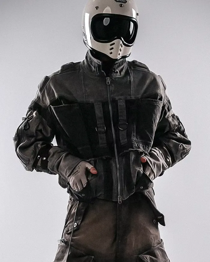 Cyberpunk futuristic jacket "Tsukubu" - Image 15