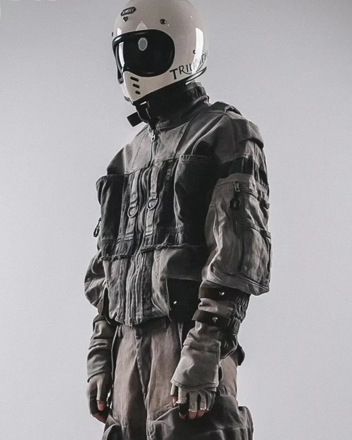 Cyberpunk futuristic jacket "Tsukubu" - Image 17