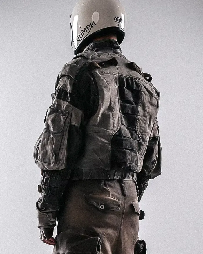 Cyberpunk futuristic jacket "Tsukubu" - Image 3