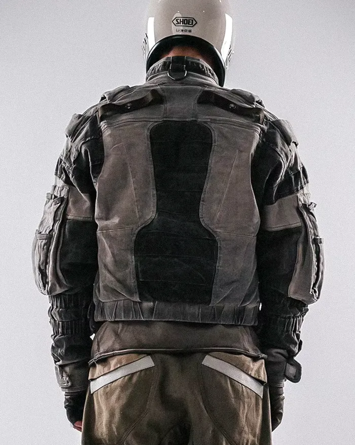 Cyberpunk futuristic jacket "Tsukubu" - Image 4