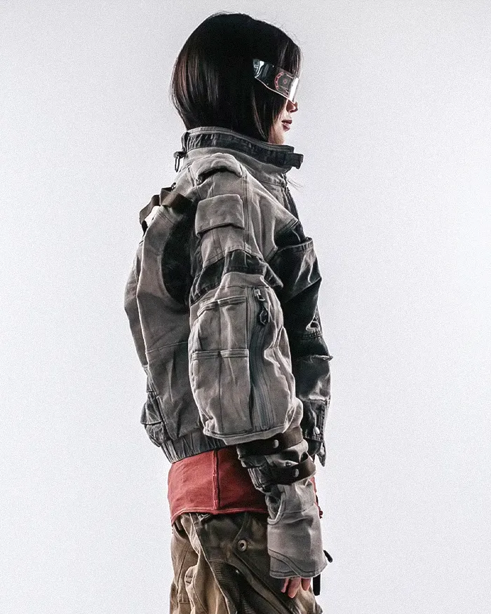 Cyberpunk futuristic jacket "Tsukubu" - Image 8