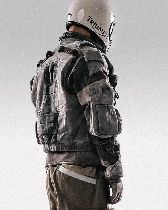 Cyberpunk futuristic jacket "Tsukubu" - Image 9