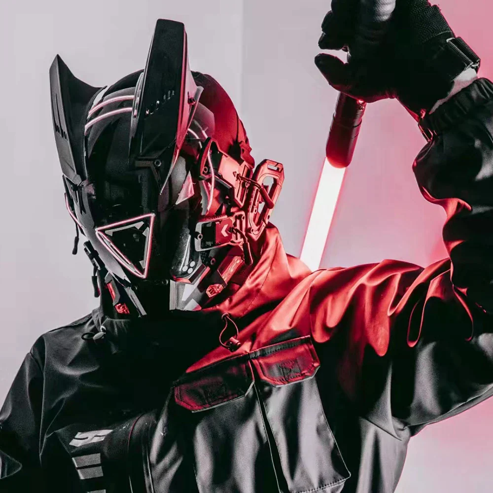 Cyberpunk Helmet "Chiga" - Image 3