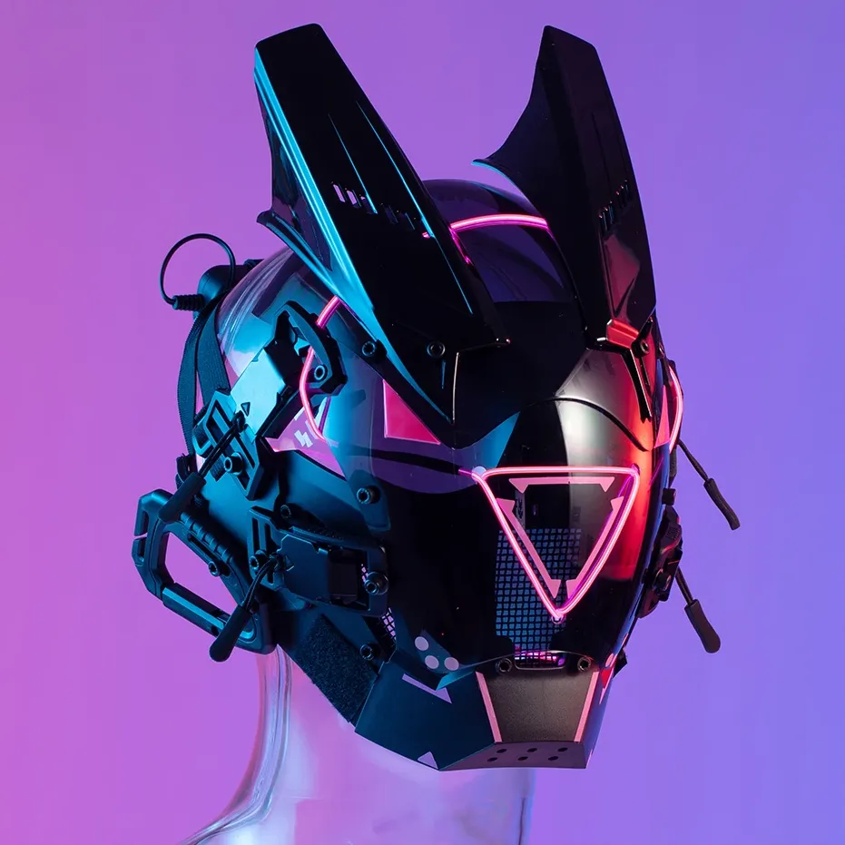 Cyberpunk Helmet "Chiga" - Image 7