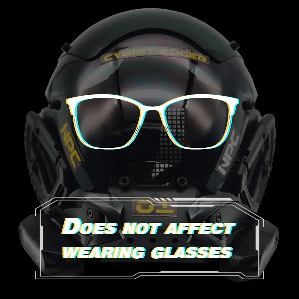 Cyberpunk Helmet "Fukui" - Image 3