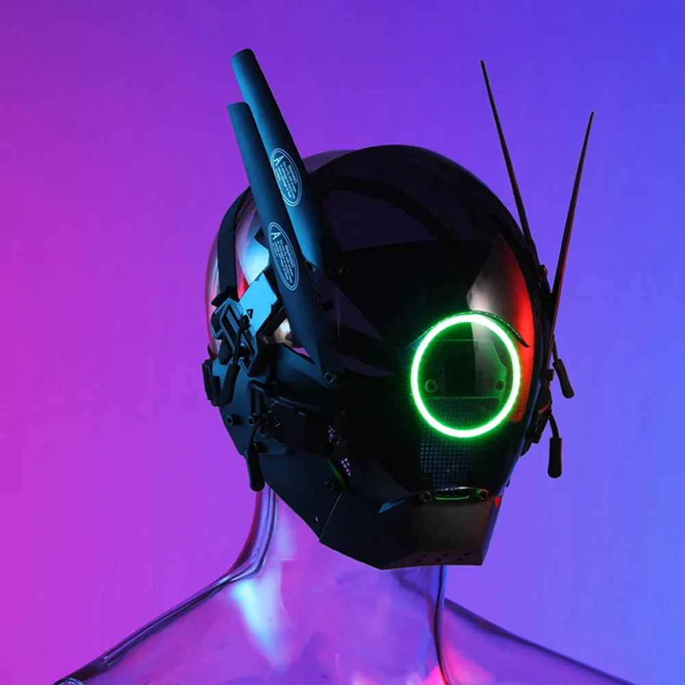 Cyberpunk Helmet "Gasaki" - Image 3