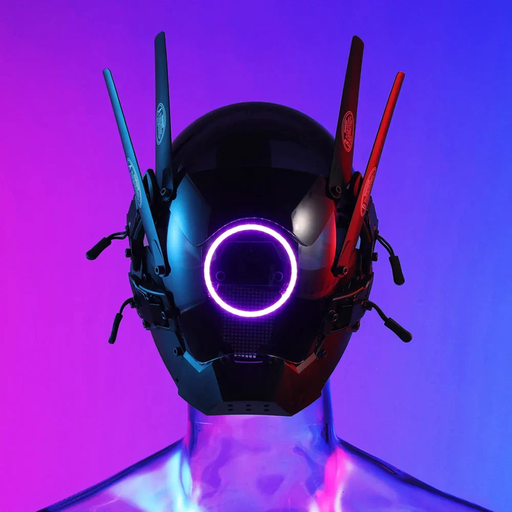 Cyberpunk Helmet "Gasaki" - Image 4
