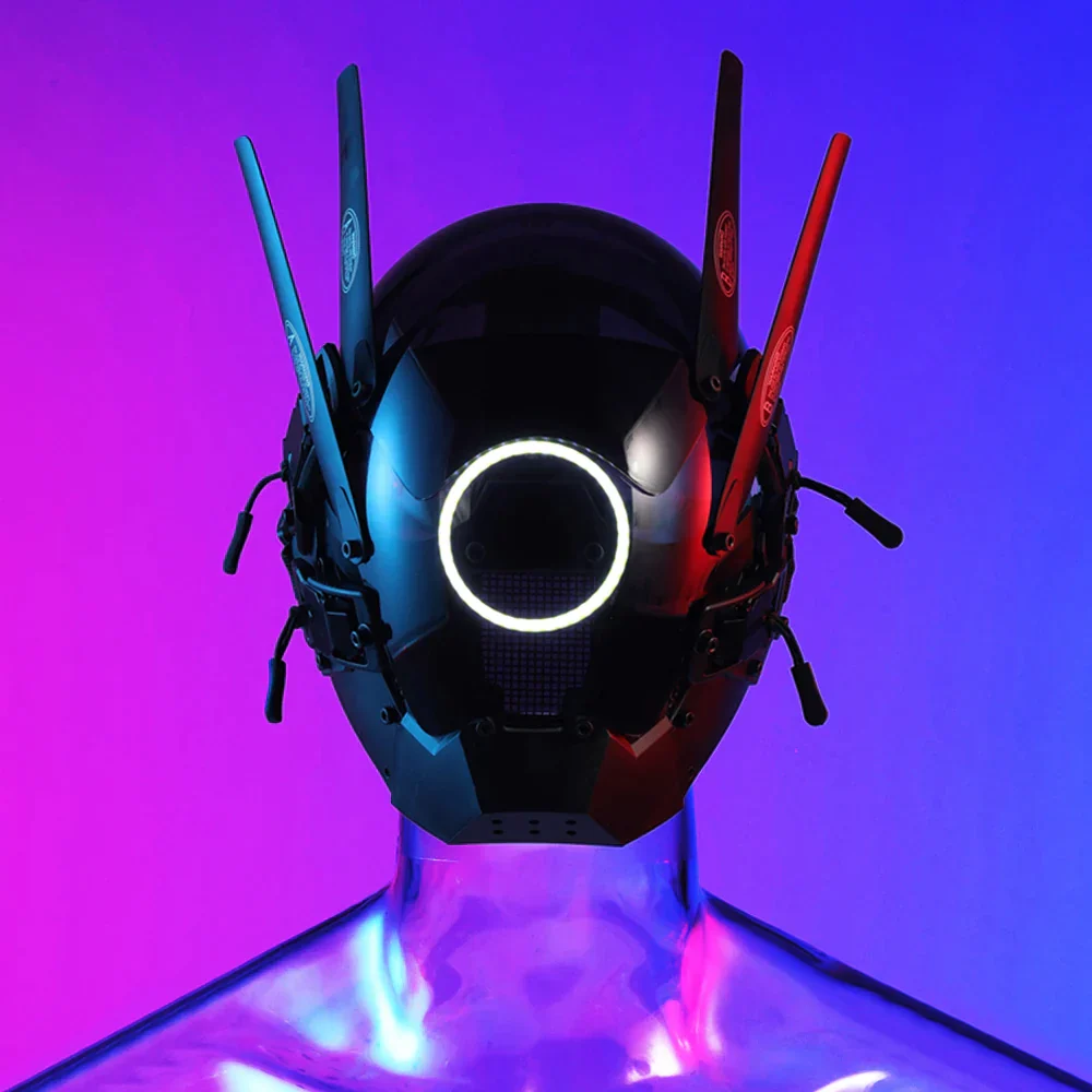 Cyberpunk Helmet "Gasaki" - Image 6