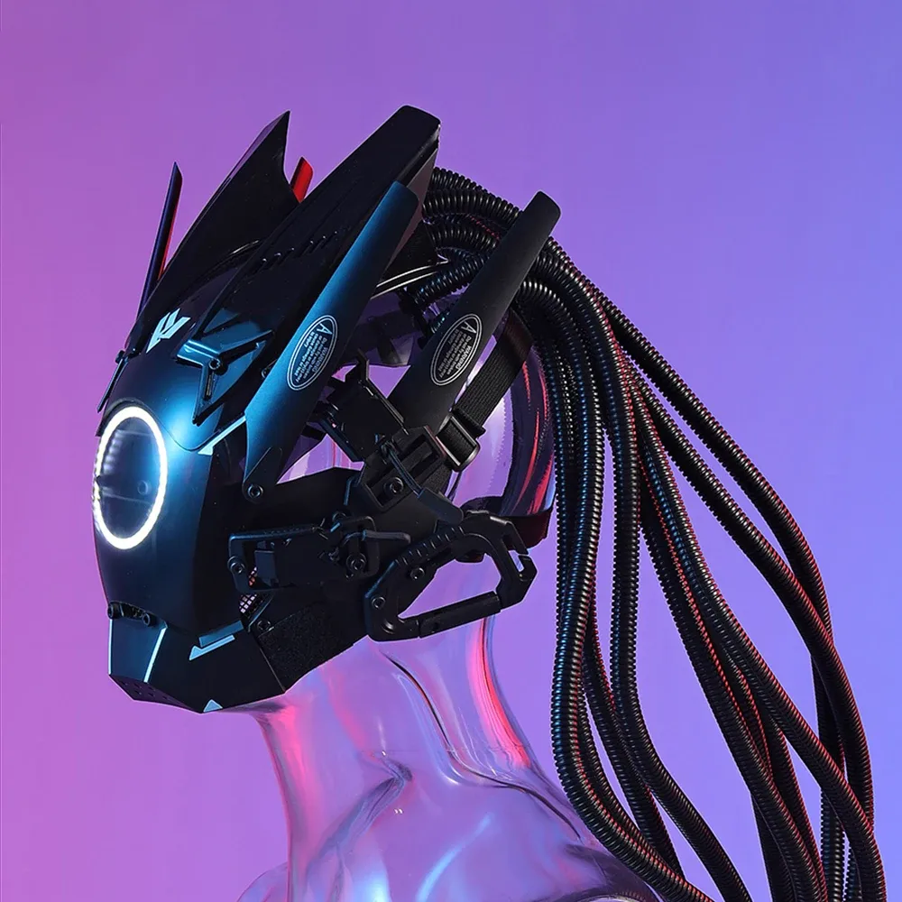 Cyberpunk Helmet "Neyaga" - Image 10