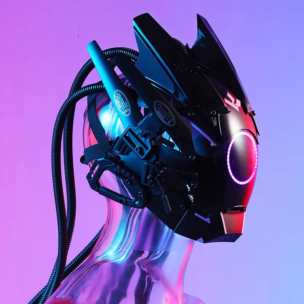 Cyberpunk Helmet "Neyaga" - Image 3