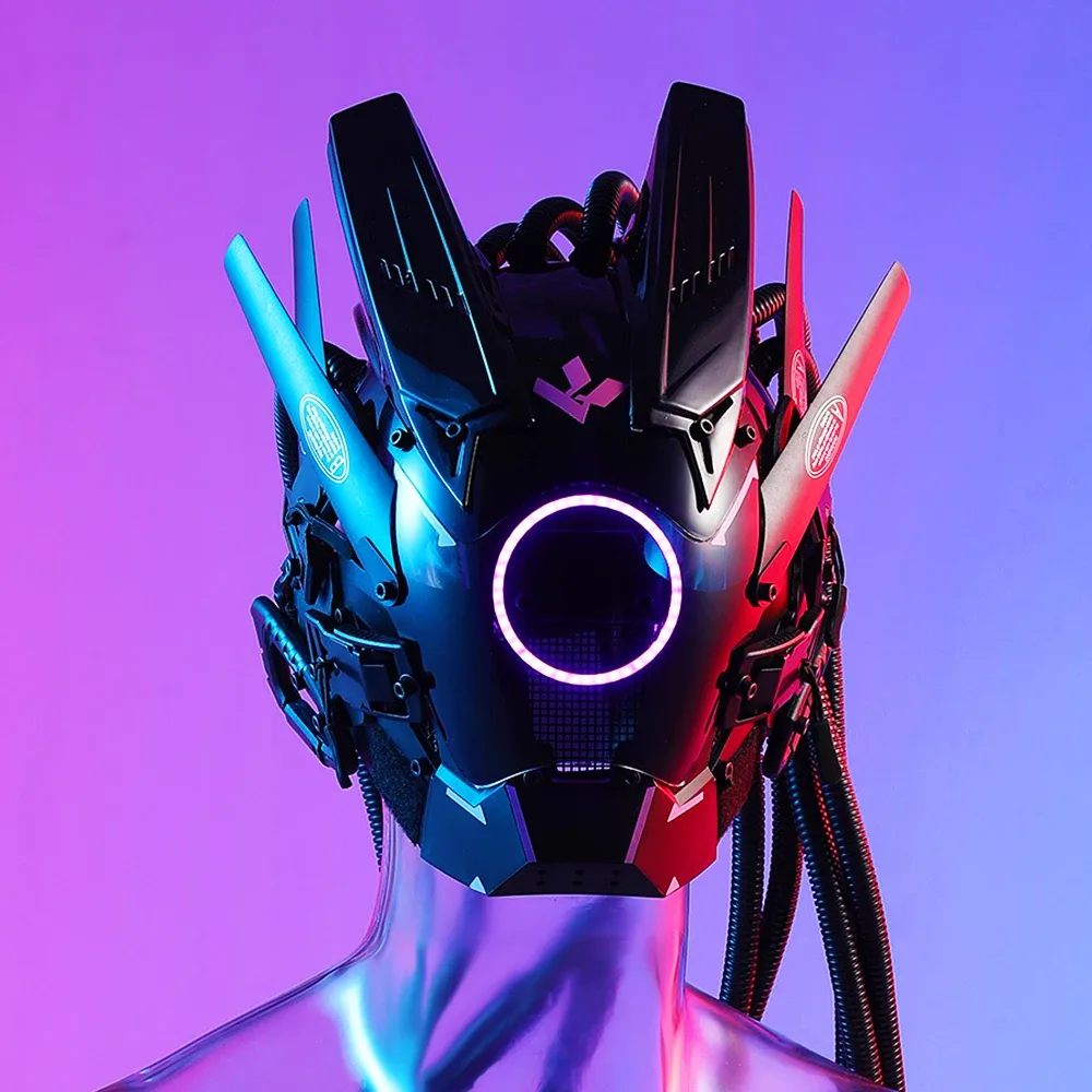 Cyberpunk Helmet "Neyaga" - Image 5