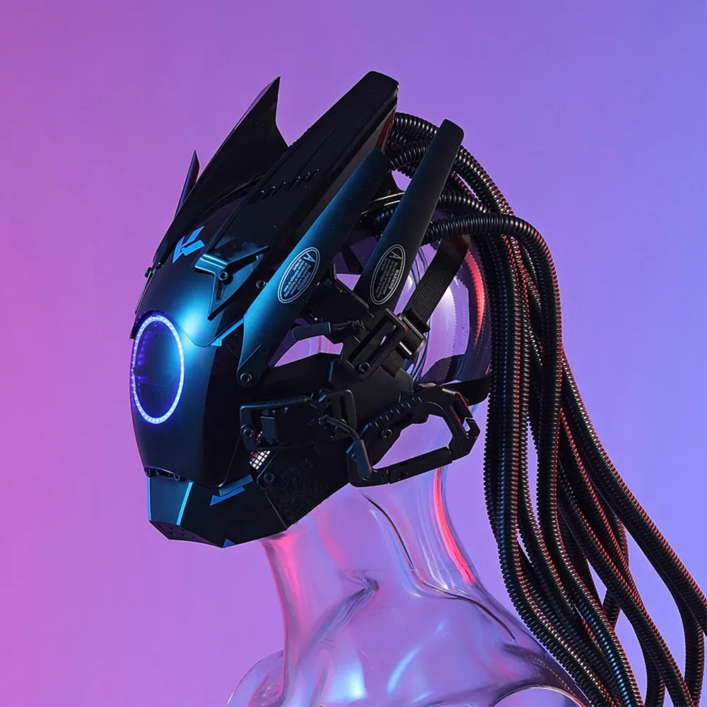 Cyberpunk Helmet "Neyaga" - Image 6