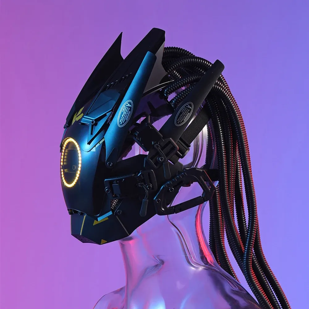 Cyberpunk Helmet "Neyaga" - Image 9