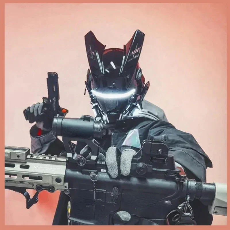Cyberpunk Helmet "Sukabe" - Image 4
