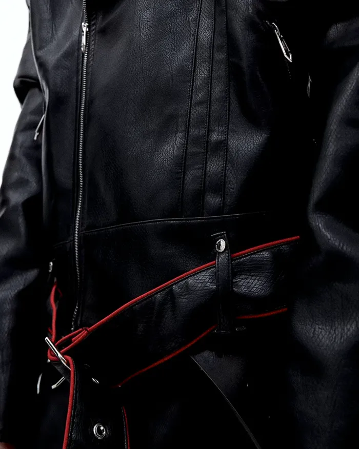 Cyberpunk leather jacket "Ragawa" - Image 10
