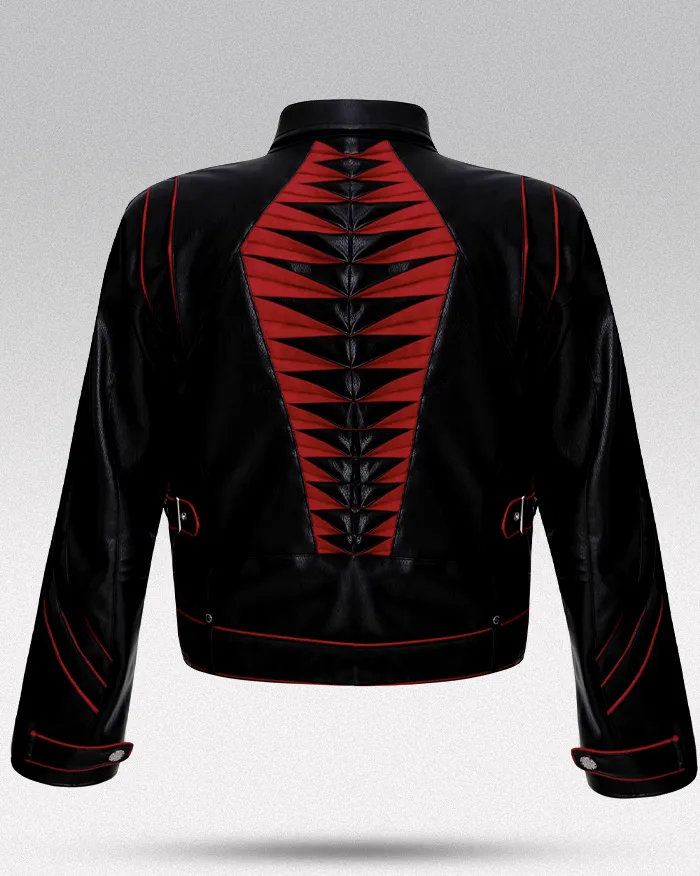 Cyberpunk leather jacket "Ragawa" - Image 6