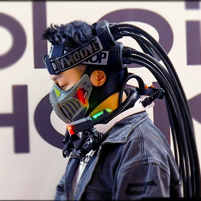 Cyberpunk Mask "Hino" - Image 5